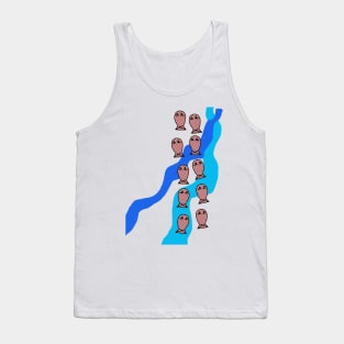 Checkered Fishies Tank Top